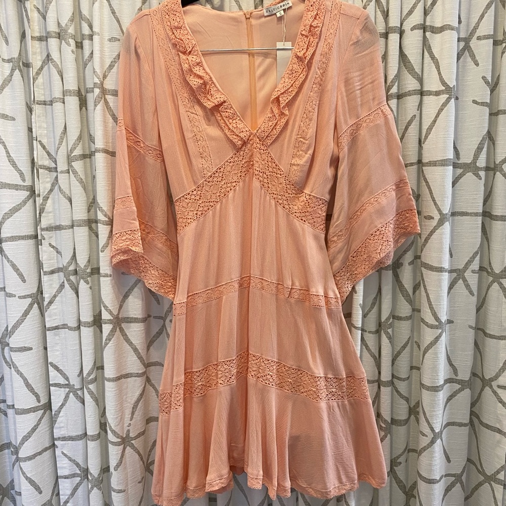 Baltic Born Boho Pink Gauze Dress